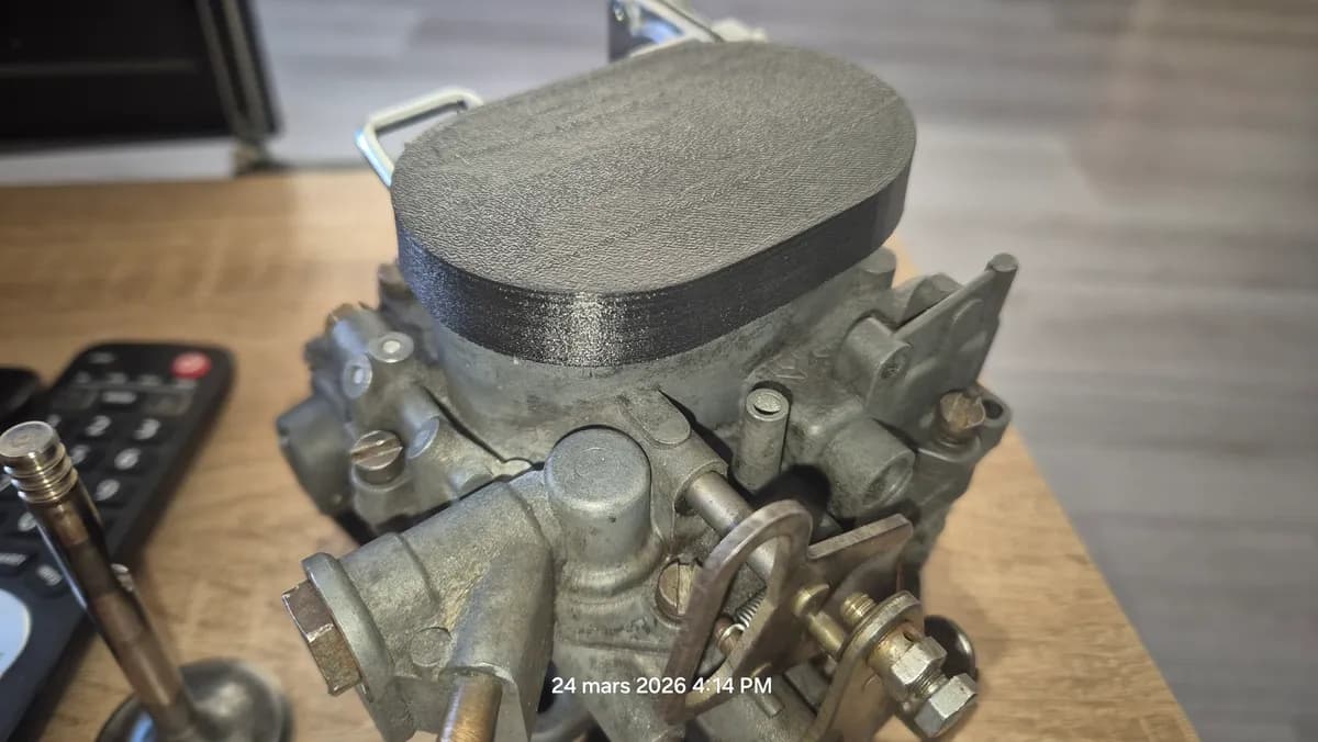 Cache de Stockage Carburateur - Citroën 2CV