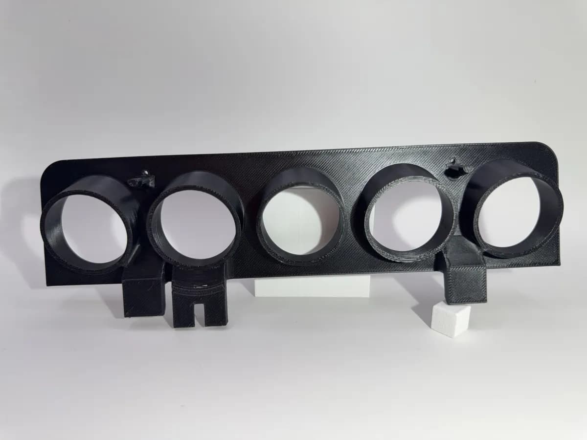 Emplacement habitacle façade 5 boutons Peugeot 205