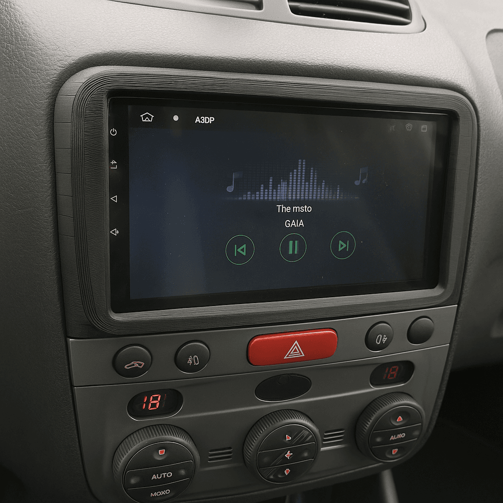 Cadre adaptateur autoradio 2DIN pour Alfa Romeo GT / 147 – Écran 177x103 mm - Vue 1