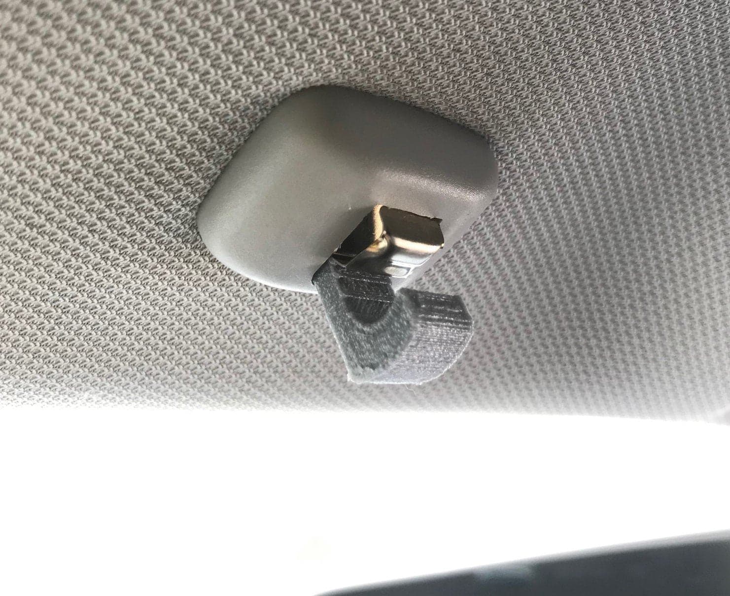 Clip de remplacement pare-soleil Audi A3 – Support fixation - Miniature 6