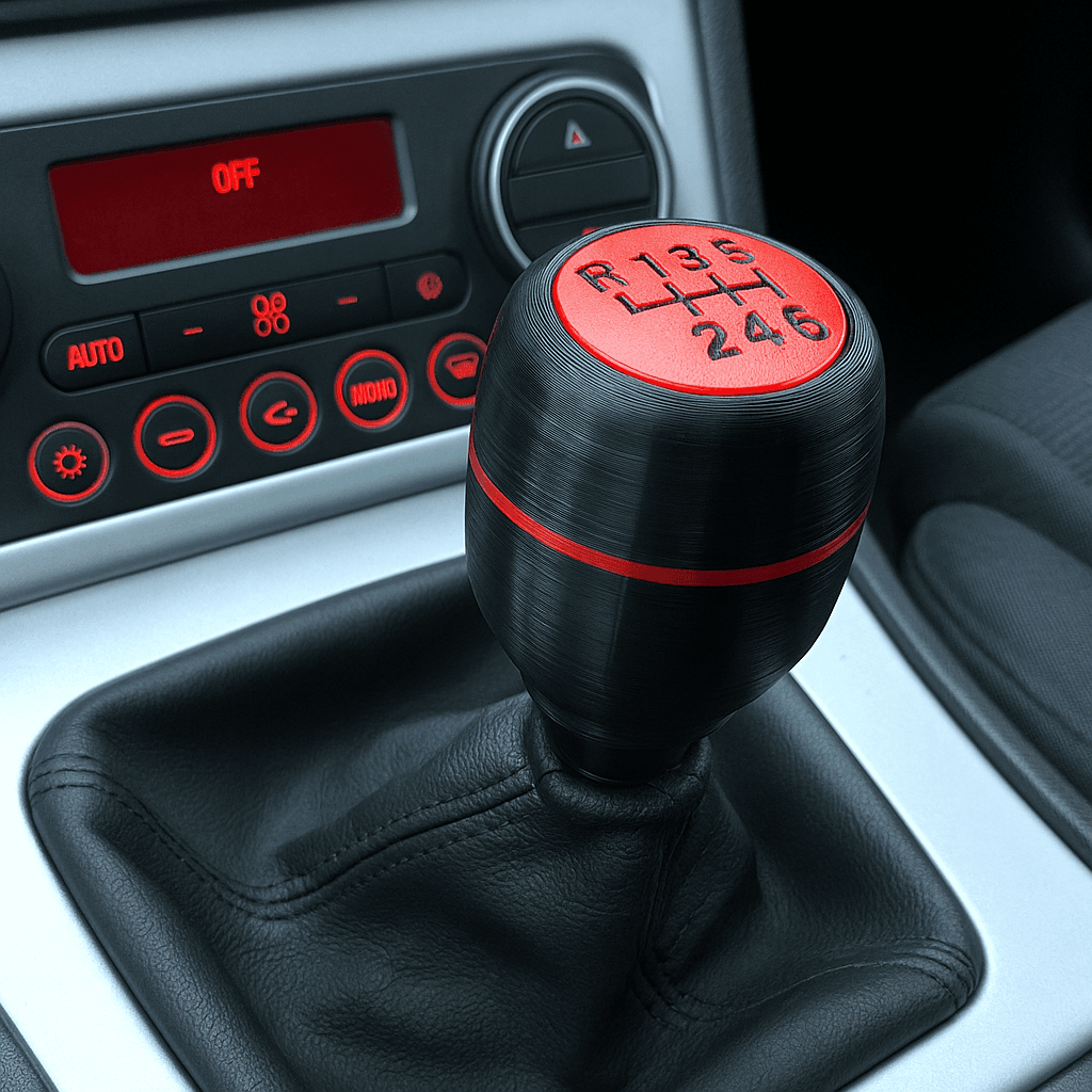 Pommeau de levier de vitesse Alfa Romeo 159 – Design sport personnalisable - Miniature 2