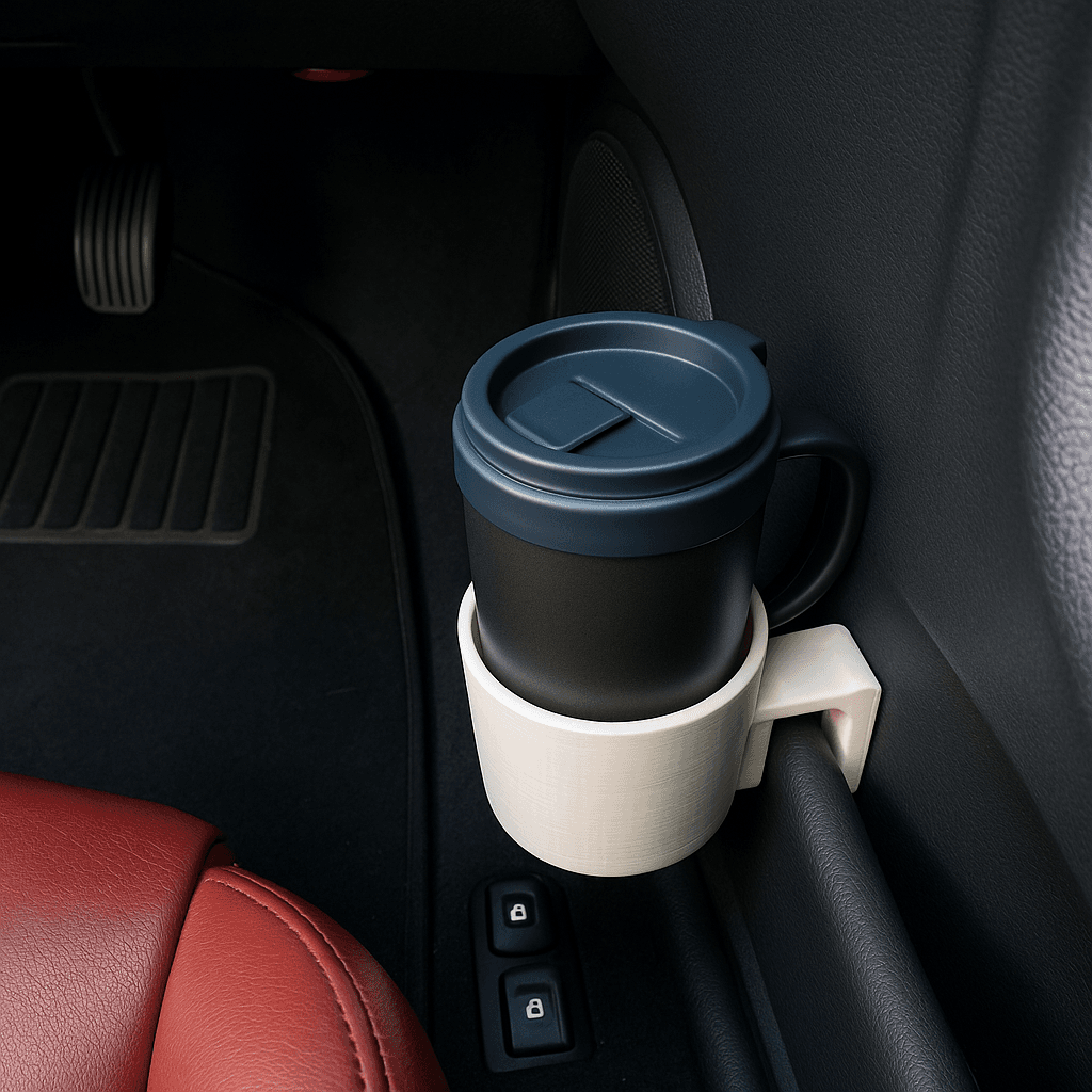Porte-gobelet pour Alfa Romeo 156 – Accessoire pratique pour portière - Vue 1