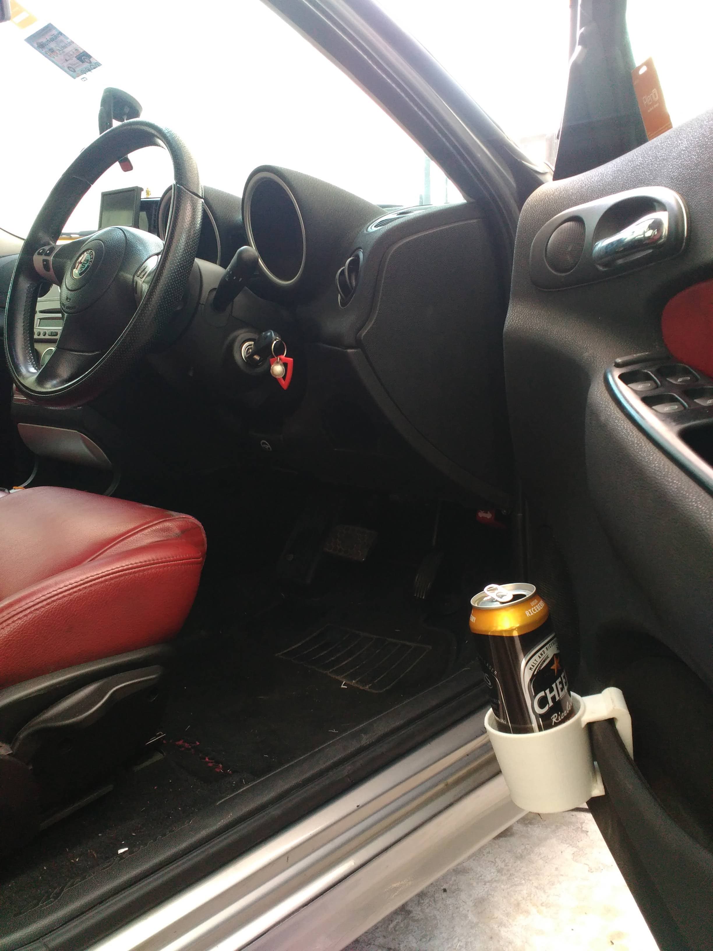 Porte-gobelet pour Alfa Romeo 156 – Accessoire pratique pour portière - Miniature 2