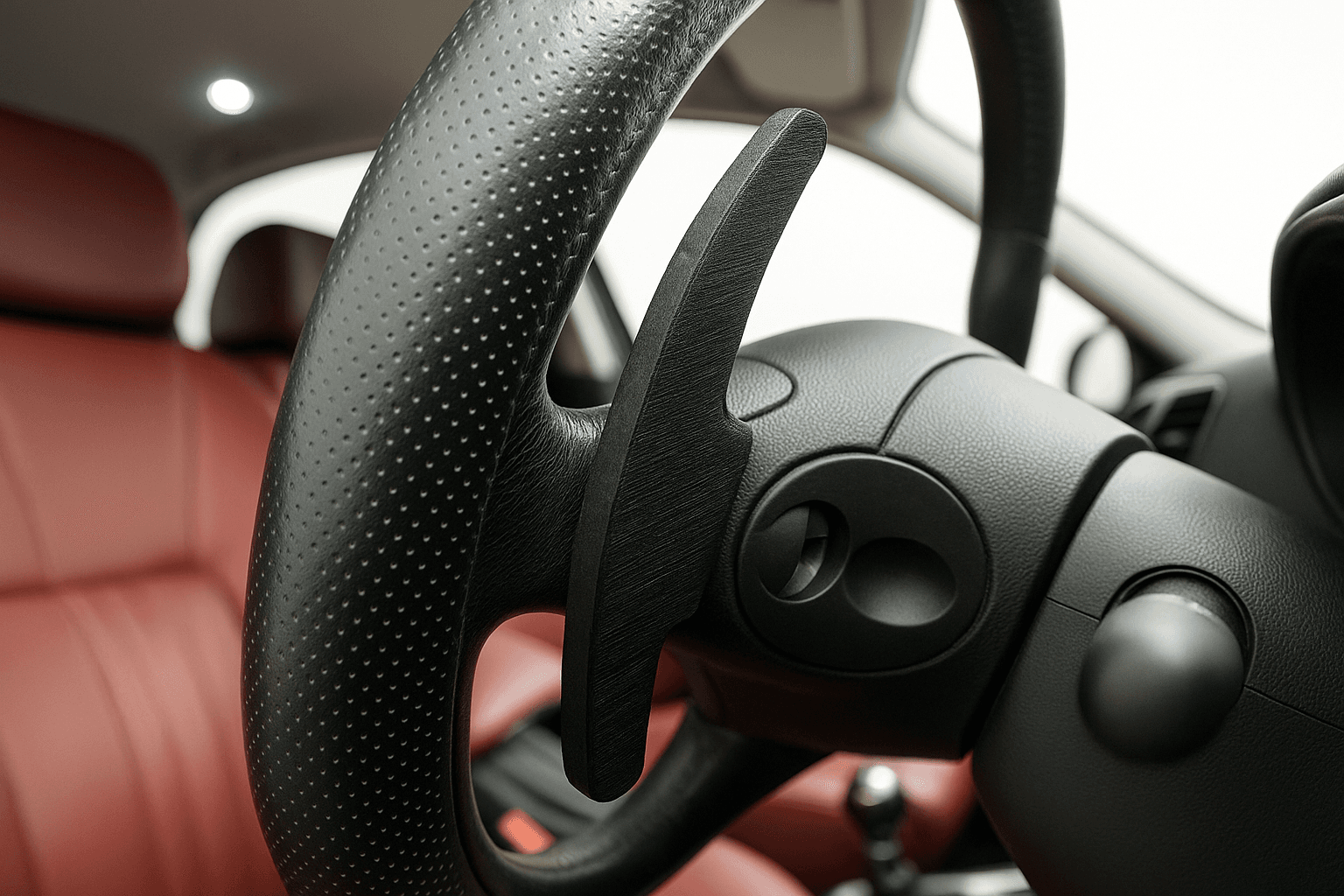 Rallonges de palettes au volant Alfa Romeo 156 – Kit complet ergonomique - Vue 1