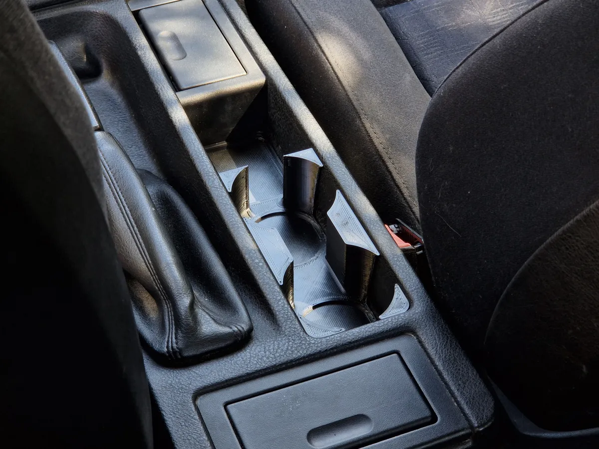 Porte-Gobelet Console Centrale BMW E36 - Double Support
