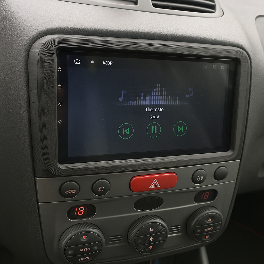 Cadre adaptateur autoradio 2DIN pour Alfa Romeo GT / 147 – Écran 177x103 mm